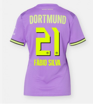 Borussia Dortmund Fabio Silva #21 Tredjetrøje Dame 2026-27 Kortærmet